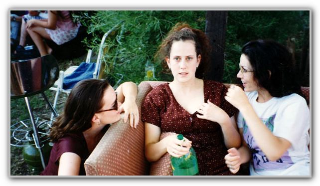 LJ and Friends at 7th Ave Inglewood circa 1994 